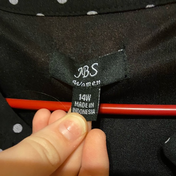 Black and White Polka dot Dress - Picture 4 of 4